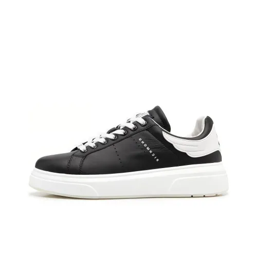 JOHN RICHMOND Низкие кроссовки для скейтбординга Мужские Черно-белые