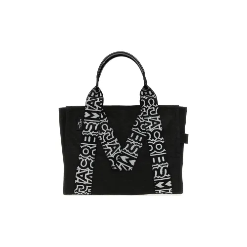 MARC JACOBS Хлопок Тоут Сумка Сумка для покупок Сумка среднего размера Женская Черная