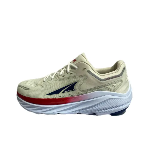 Altra Via Olympus Шокабойеры Противоскользящие Устойчивые к истиранию Низкий Топ Марафон Беговые кроссовки Мужские Белый Синий