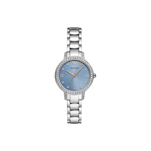 EMPORIO ARMANI Women's Watch Кварцевый механизм 32 мм синий циферблат