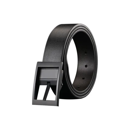 LUCKY LION Casual Business Двойная сторона с минималистским дизайном шпилька кожаные ремни мужской