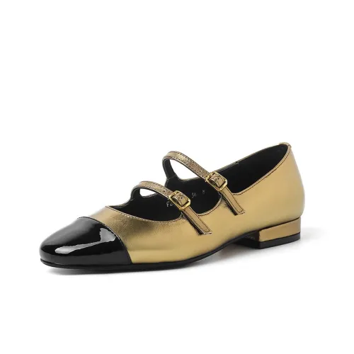 KKYN Грубый каблук Мэри Джейн туфли каблук 3 см