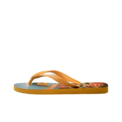 Havaianas Шлепанцы Сине-оранжевые Женские