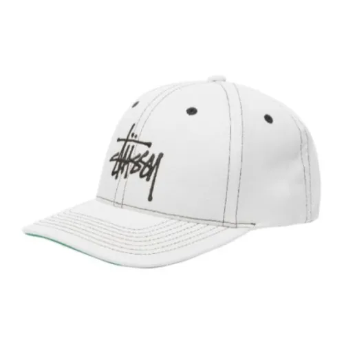 Stussy Хлопок Кепки Мужские Белые