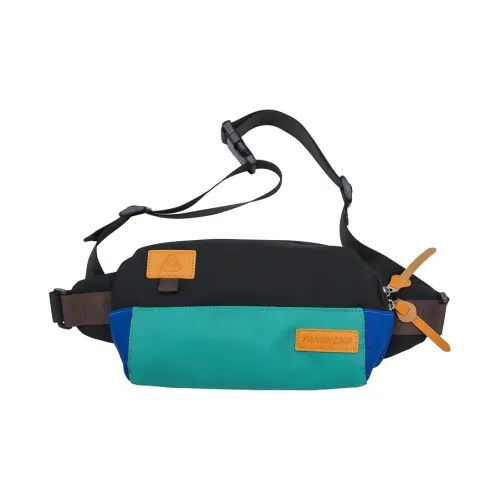 OUZIHUANG Нейлоновая сумка через плечо стандартная унисекс черный и синий оранжевый и фиолетовый