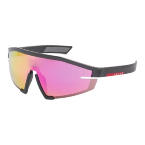 PRADA Ацетат Нерегулярная форма Солнцезащитные очки Мужской Черный