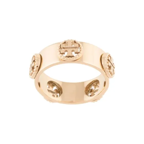 Tory Burch Нержавеющая сталь Кольца Светло-розовый Женские