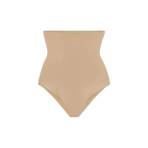 SKIMS Бесшовный Sculpt HIGH WAISTED BRIEF Нижнее белье Женские 1 упаковка Глина Глина