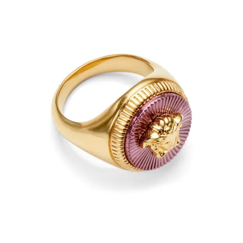VERSACE Металлические кольца золотые женские