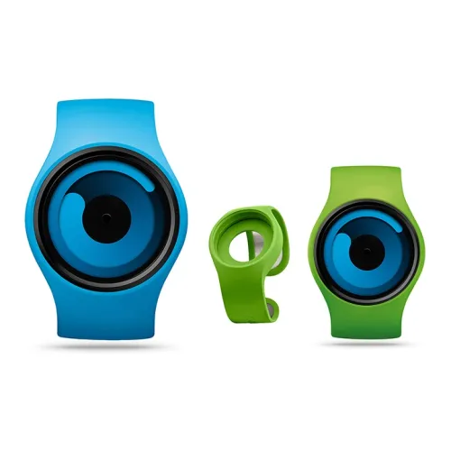 ZIIIRO Кварцевый Movement Унисекс Часы 38 мм Синие