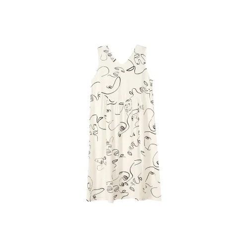 XUANZHITING Ночная сорочка Женская Экрю