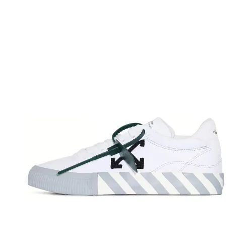 Off Белый Vulcanized Скейтборд Кроссовки Женские Белые