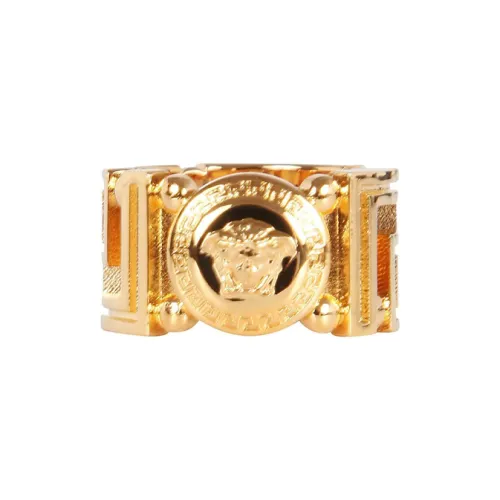 VERSACE Латунные Кольца Золотые Женские
