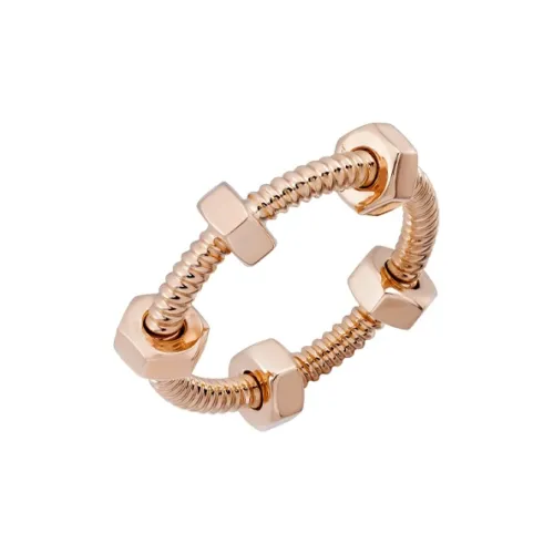 CARTIER Сплав/Серебряное покрытие/Золотое покрытие Кольца Унисекс