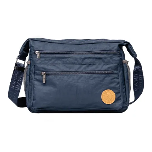 SANTA BARBARA POLO RACQUET CLUB Ткань Сумка через плечо Сумка на плечо Стандартная Мужская Синяя