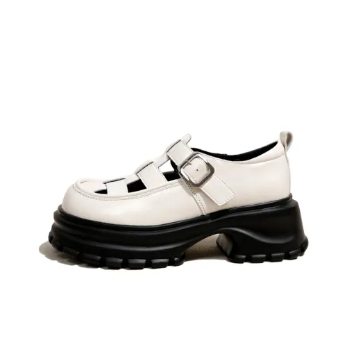 Сандалии Ouumeis в римском стиле 5,5 см женские