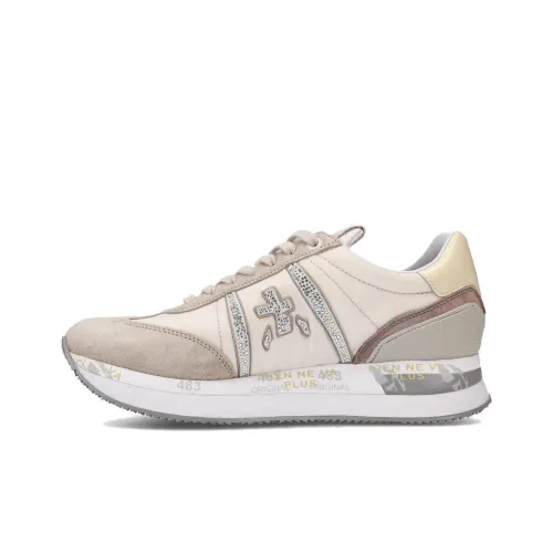 PREMIATA Casual Низкий Топ Бежевый Женский