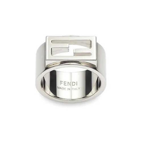 FENDI Латунные Кольца Серебряные Унисекс