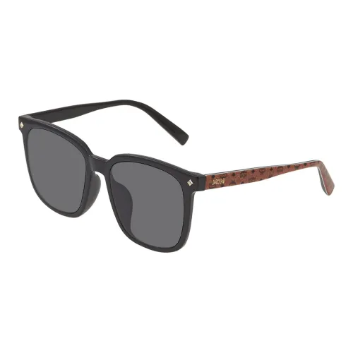 MCM Нерегулярная форма Солнцезащитные очки Женские Черный