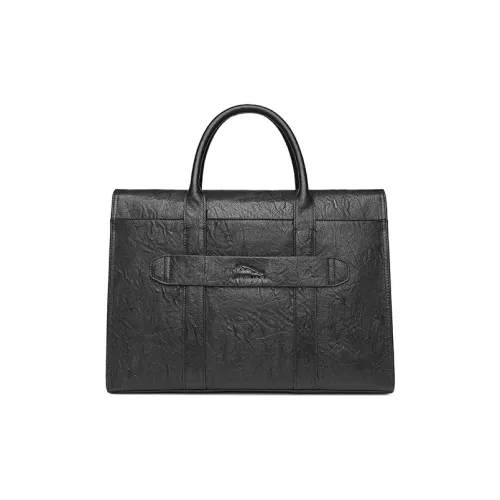 JAGUAR Корова Кожа Ноутбук Сумка Черный Мужской