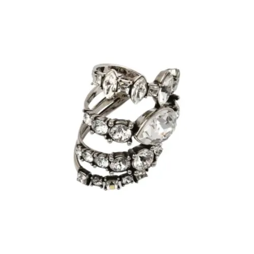 Alexander McQueen Латунные Кольца Цвет Женские