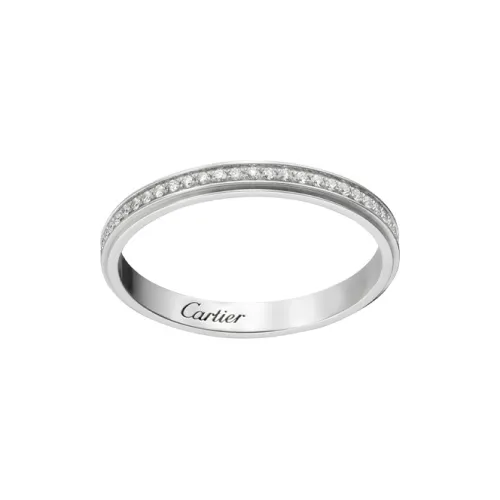 Cartier Обручальное Кольцо Cartier D'Amour Платина, Бриллианты