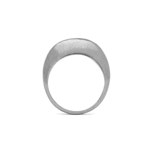 SAINT LAURENT Латунные кольца, серебряные, унисекс