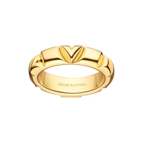 LOUIS VUITTON Вольт 18K Золотое Кольцо Золотое Унисекс