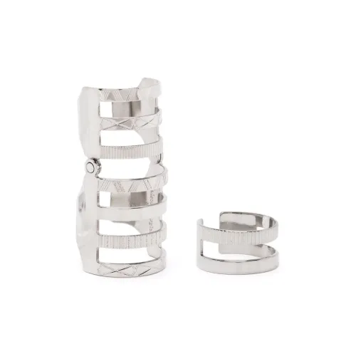 Maison Margiela Латунные Кольца Серебряные Женские