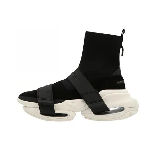 BALMAIN Толстая подошва High Top Мужские Кроссовки