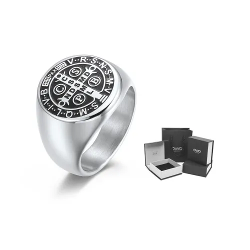 OWO Кольца из титанового стального сплава для мужчин