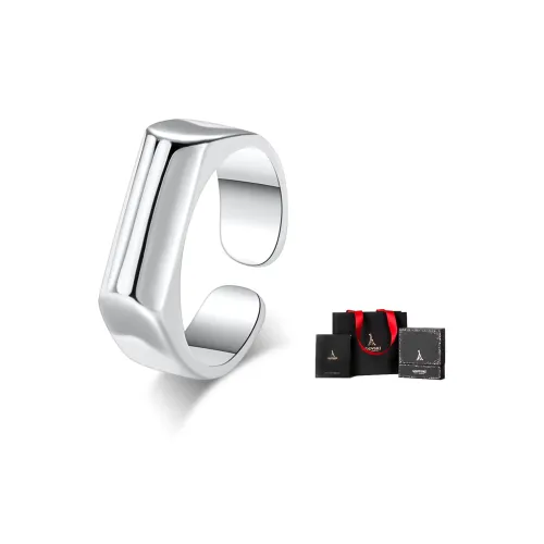 AGOVSKI Медные кольца, прохладный металлический дизайн, кольцо + звезда, подарочная коробка, женские