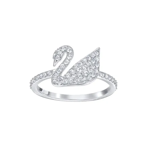 Swarovski Iconic Swan Кольца с родиевым покрытием Женские