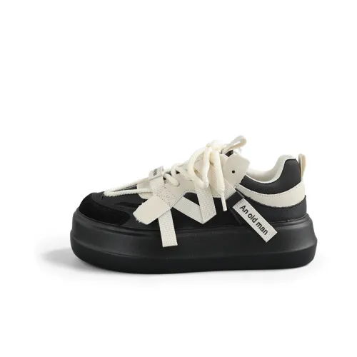 An Old Man Амортизация Низкий Топ Толстая Подошва Кроссовки Женские