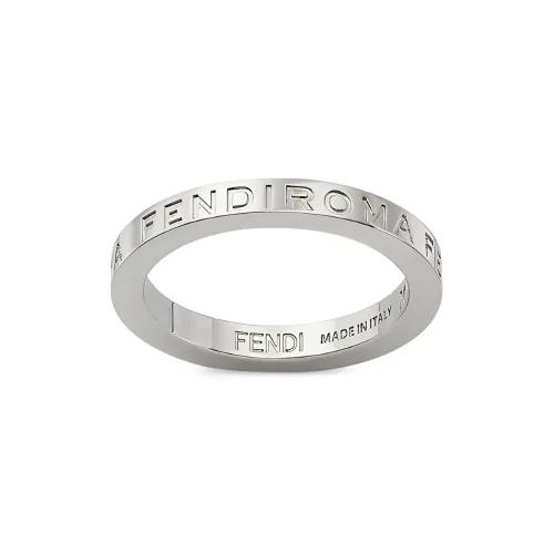 FENDI Латунные Кольца Серебряные Женские