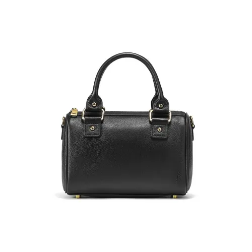 Roberta Di Camerino Личиное зерно Коровья кожа Сумка Средний Женский Черный Серый Белый