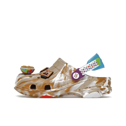 Crocs Classic Clog Корица Тост Crunch Спортивные тапочки Женские Белые Желто-коричневый