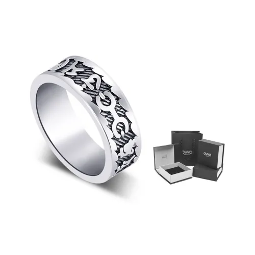 OWO Кольца из титанового сплава Унисекс