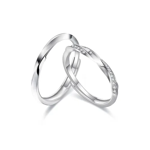 Кольца RINGLOVE с цирконием унисекс серебро