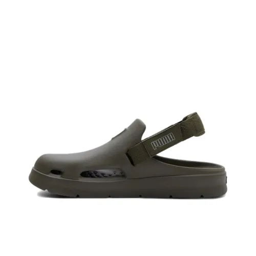 PUMA Shibui Mule Sabo Унисекс Зеленый