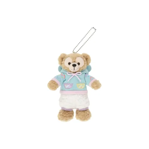 Disney 2024 Duffy and Friends Spring Collection Даффи Кукла в Прямой Позе Плюшевая Подвеска 15 см Высота