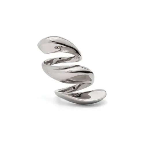 Alexander McQueen Металлические Кольца Серебряные Женские