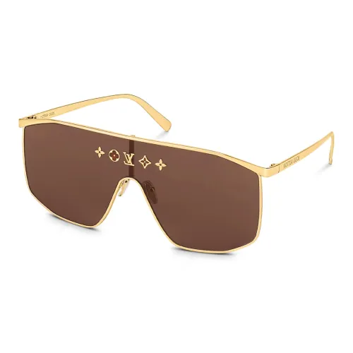 LOUIS VUITTON Golden Mask Sunglasses Золотой Женские