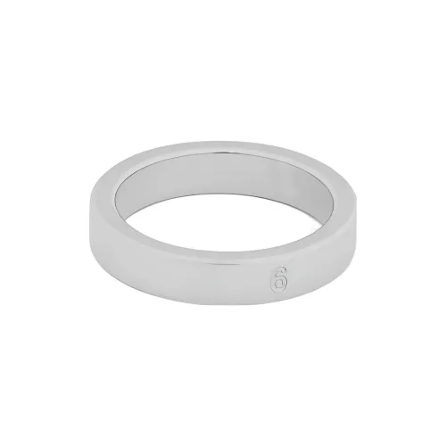 MM6 Maison Margiela Латунные Кольца Серебряные Женские