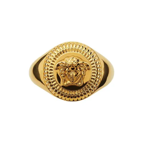 VERSACE Металлические кольца золотые женские