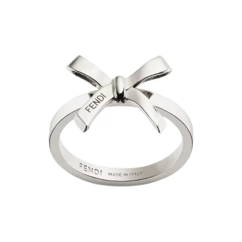 FENDI Медные Кольца Серебряные Женские