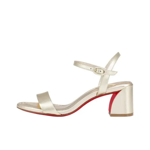 CL LUBOTING MISS Jane One Ремень Сандалии 5,5cm Женские Золотые