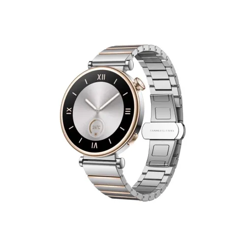 IBOANN Ремешок Совместимость с Huawei Нержавеющая сталь Материал 120~190 мм 41 мм