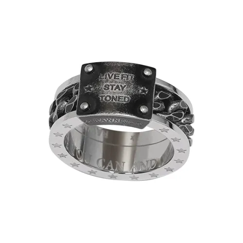 RAWNESS Кольца из титанового стального сплава Унисекс