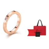 Розово-золотой один ромб